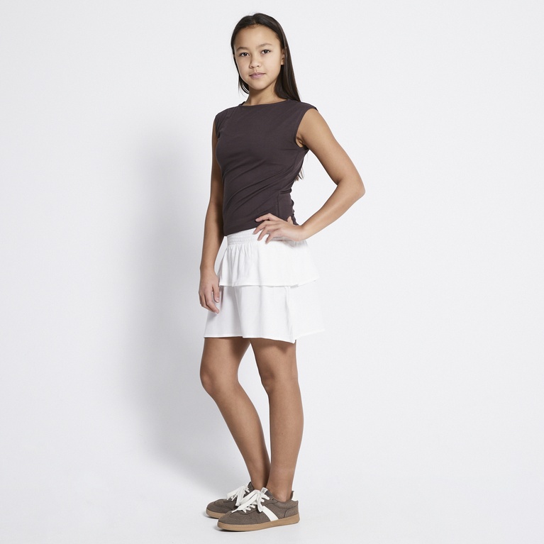 Frill skirt "Elena" Off white